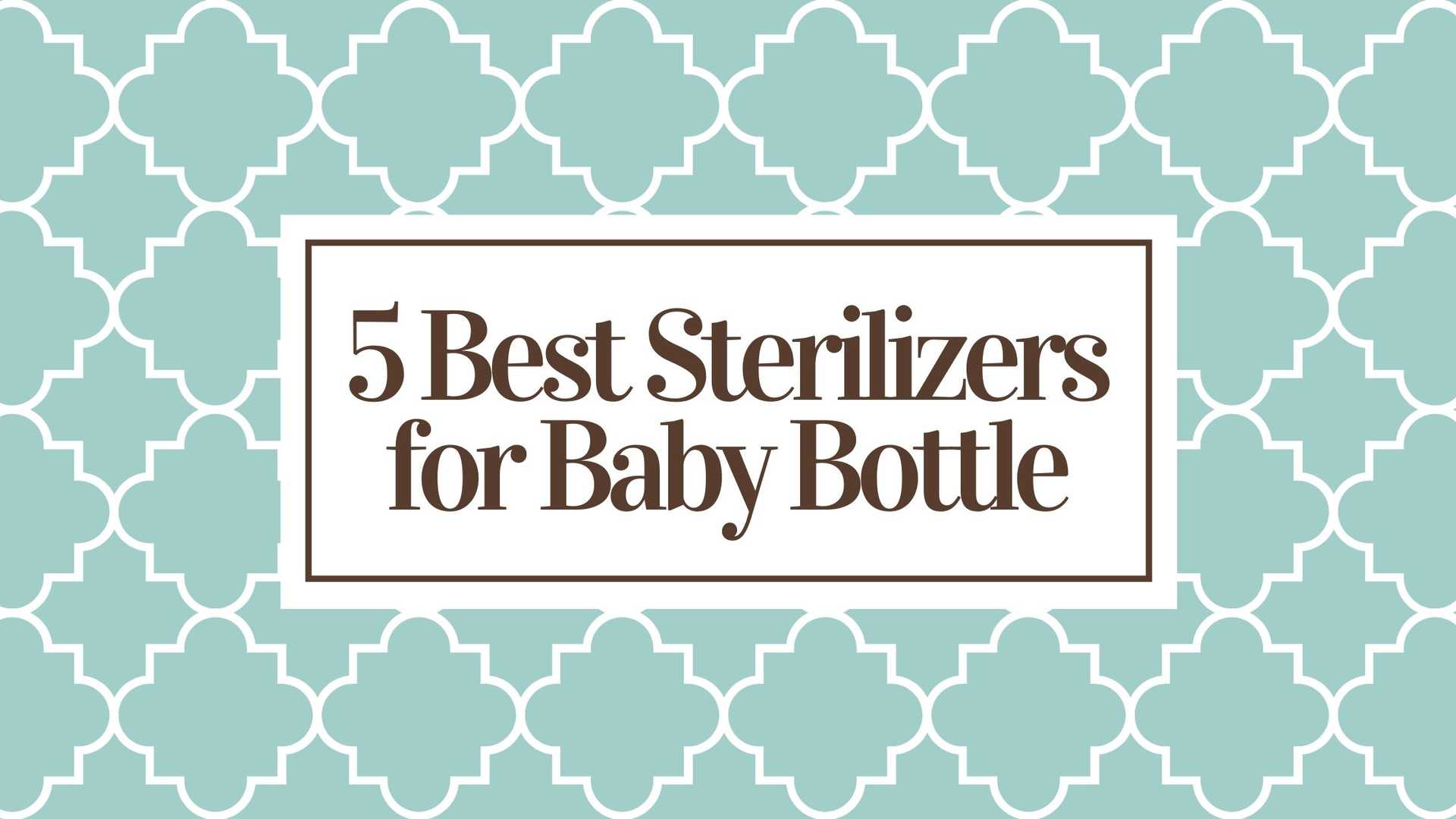 Top 5 Best Sterilizers for Baby Bottle🍼 in 2022 