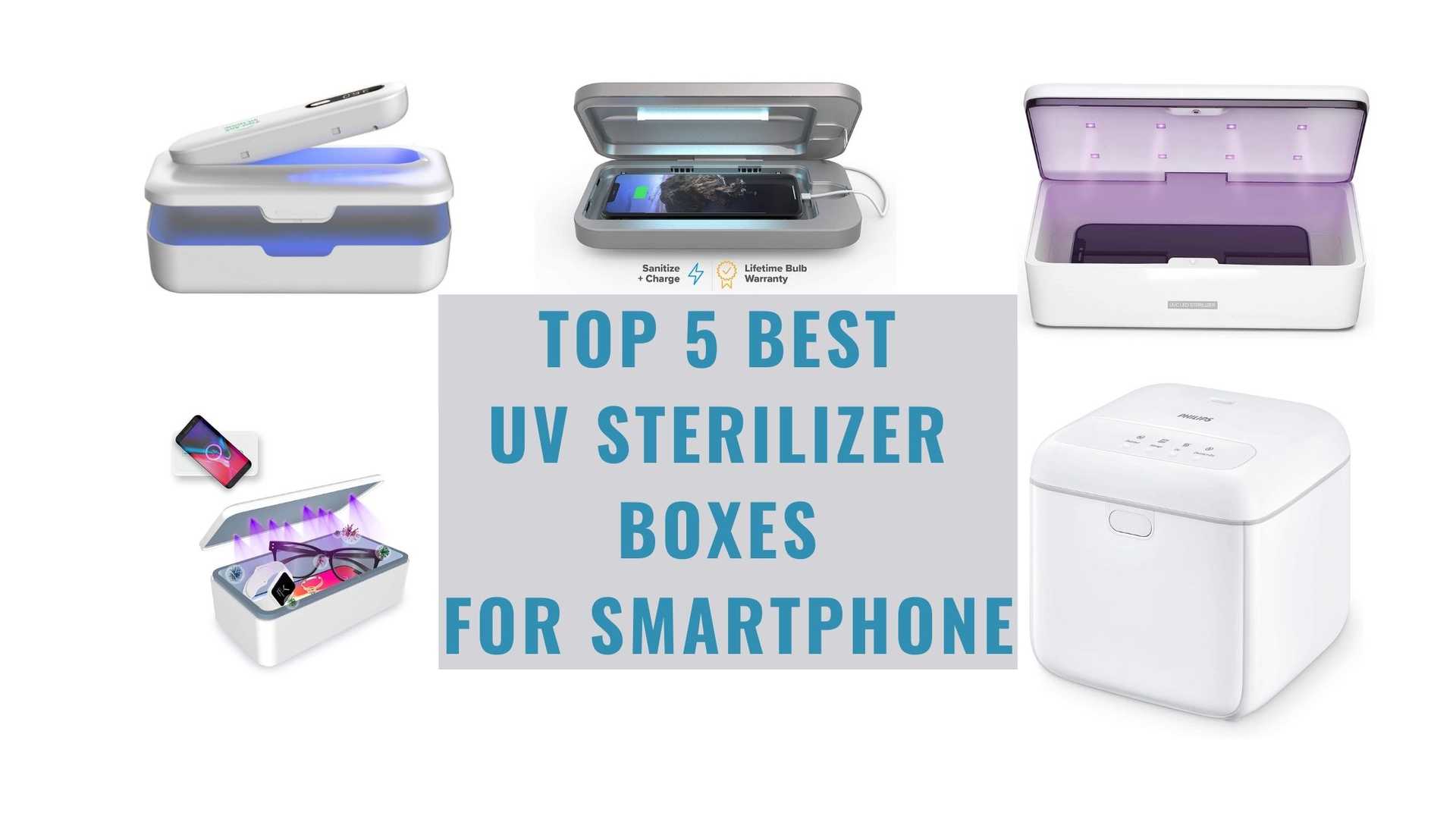 Top 5 Best UV Sterilizer Boxes for Smartphone📱 in 2022